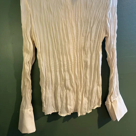 Vintage Ruffle Blouse - Picture 4 of 7